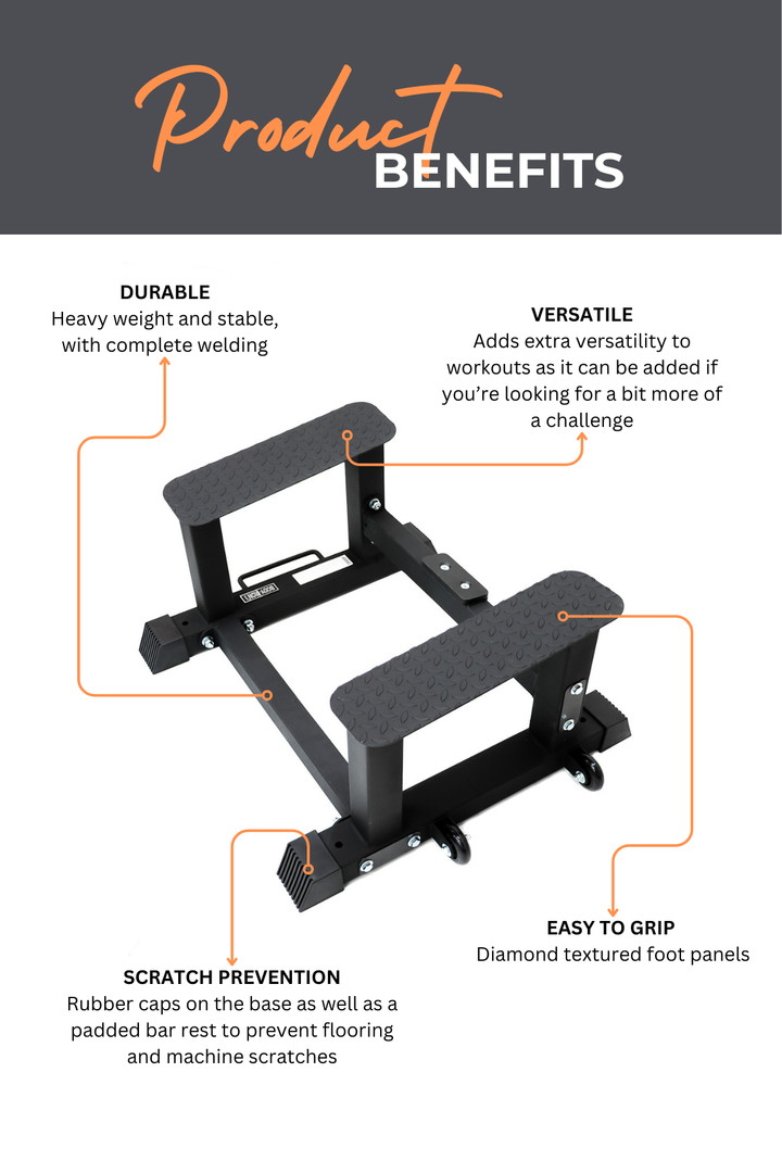 Body Iron Elevated Core Row Stand