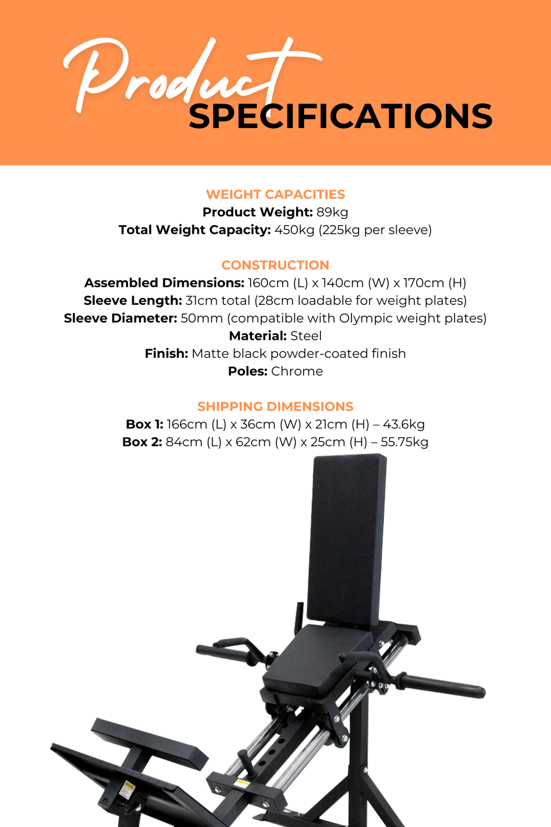 BodyIron® Compact Leg Press & Calf Raise Machine