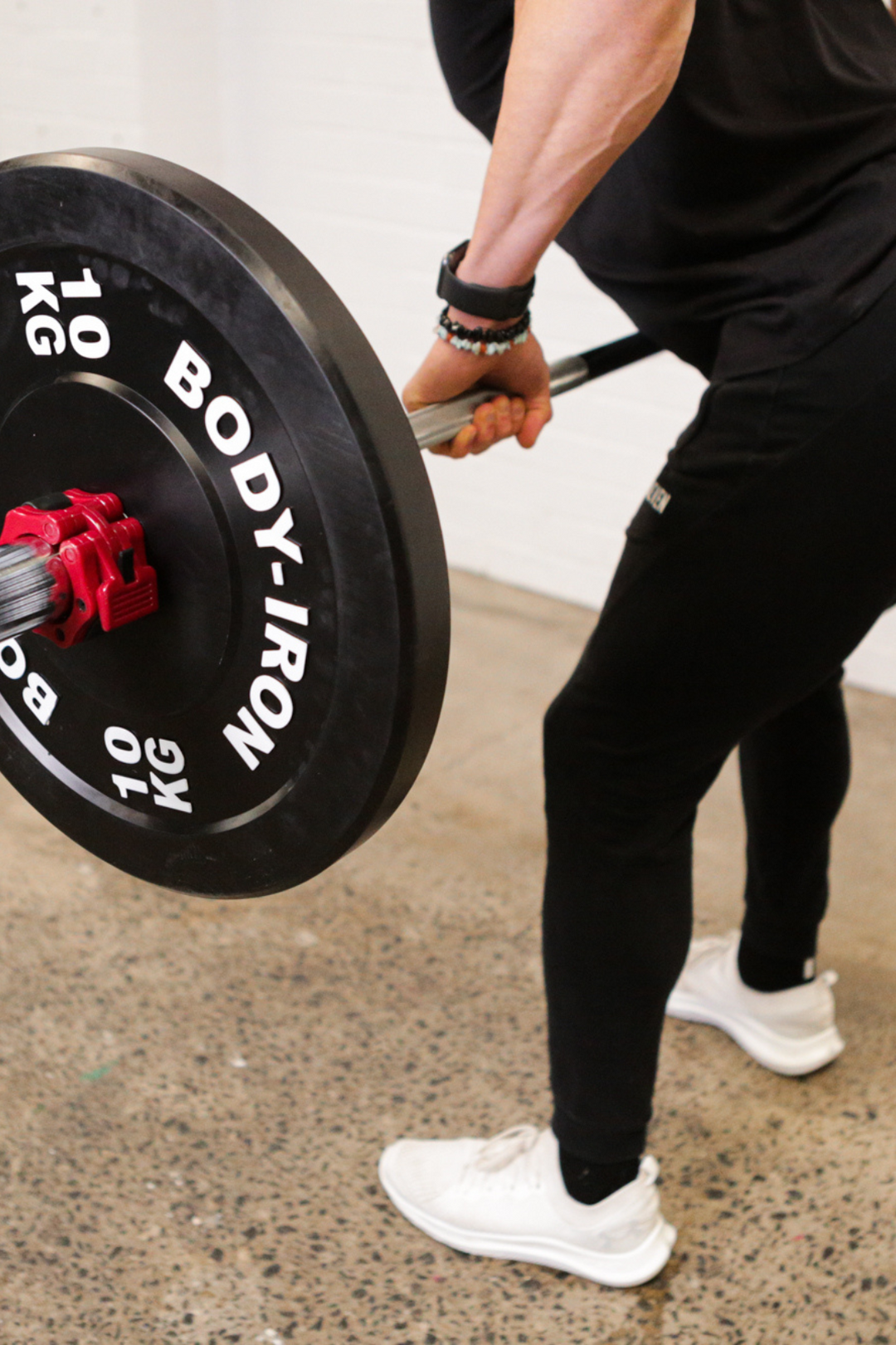 Body Iron 10kg Pro Bumper Plate Black Pair