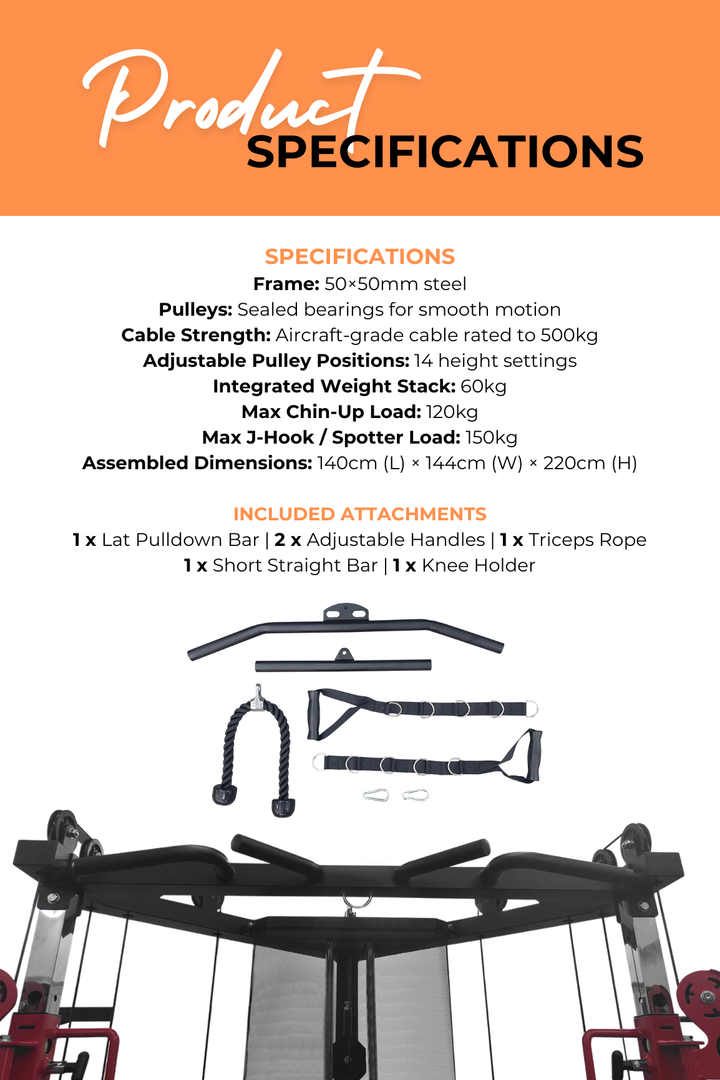 Body Iron Studio MFT100 Multi Functional Trainer