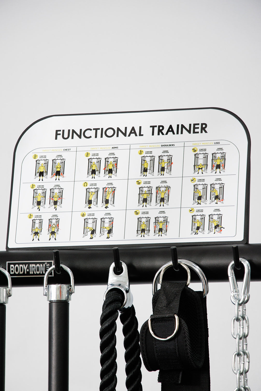 Body Iron BFX250 Commercial Functional Trainer