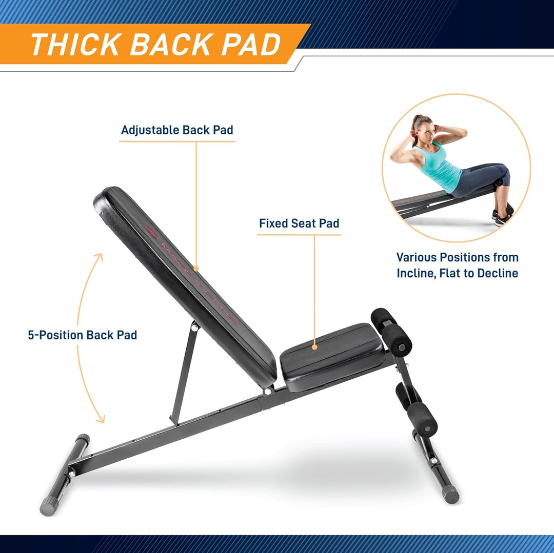 Marcy Ab Utility Weight Bench MKB211