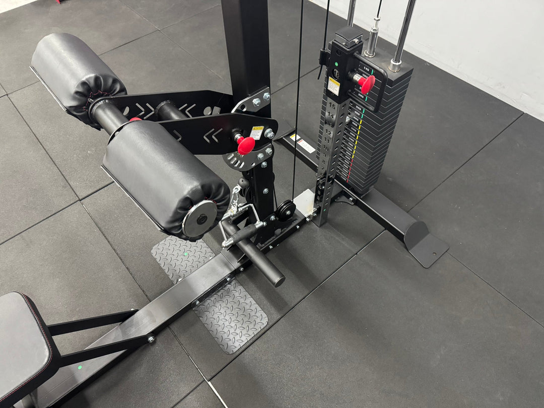 BodyIron® Commercial Lat Pull Down + FUNCTIONAL TRAINER FTB90 Combo