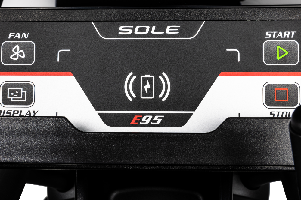 Sole E95 Elliptical Cross Trainer Entertainment