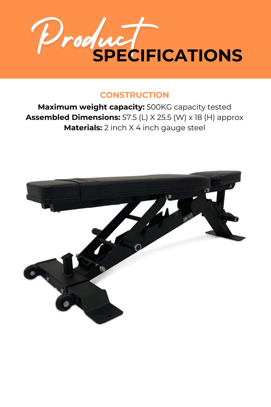 Body Iron Commercial Pro Club Adjustable Bench 885