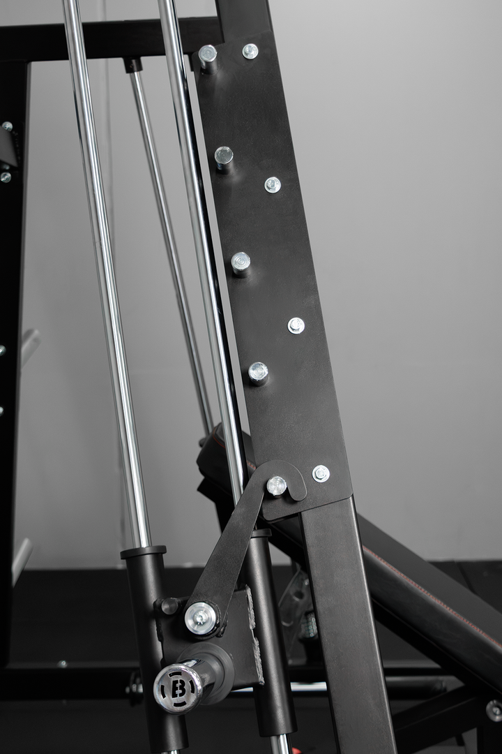 Bodyiron®  Commercial Power Smith Machine Dual System Bench Press