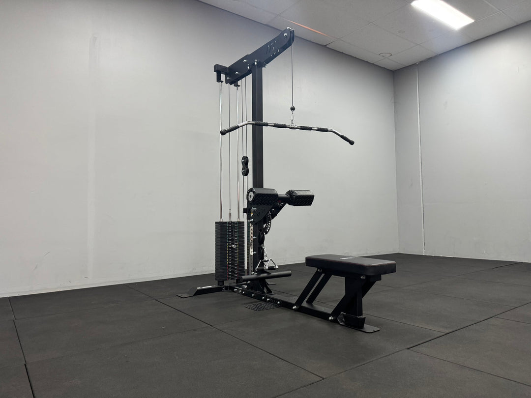 BodyIron® Commercial Lat Pull Down + FUNCTIONAL TRAINER FTB90 Combo