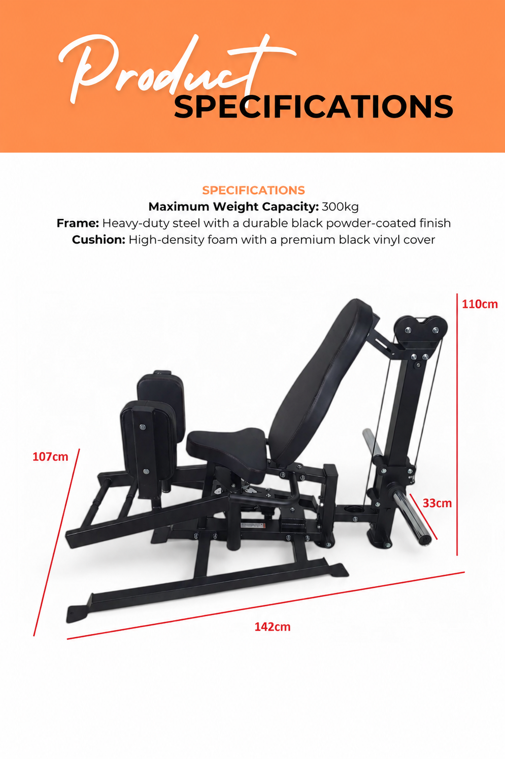 BodyIron® Commercial Plate Load Hip Adductor & Abductor Machine