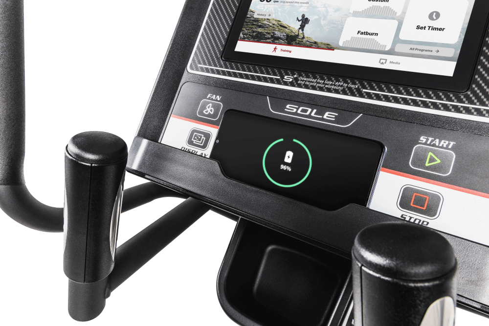 Sole E35 Elliptical Cross Trainer Entertainment