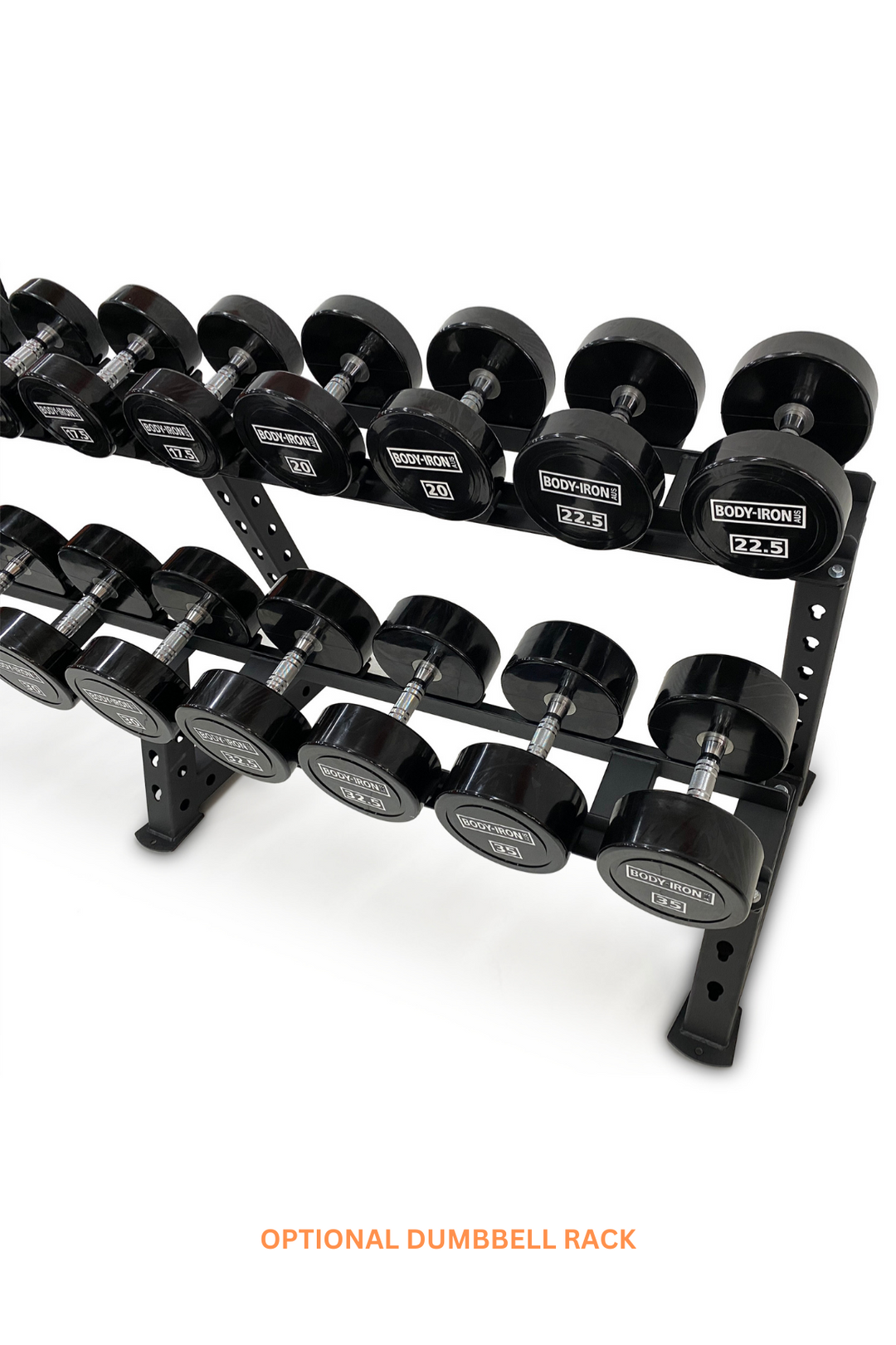 Dumbbell Rbc 275kg Rubber Dumbbell Set + Rack Option – World Fitness