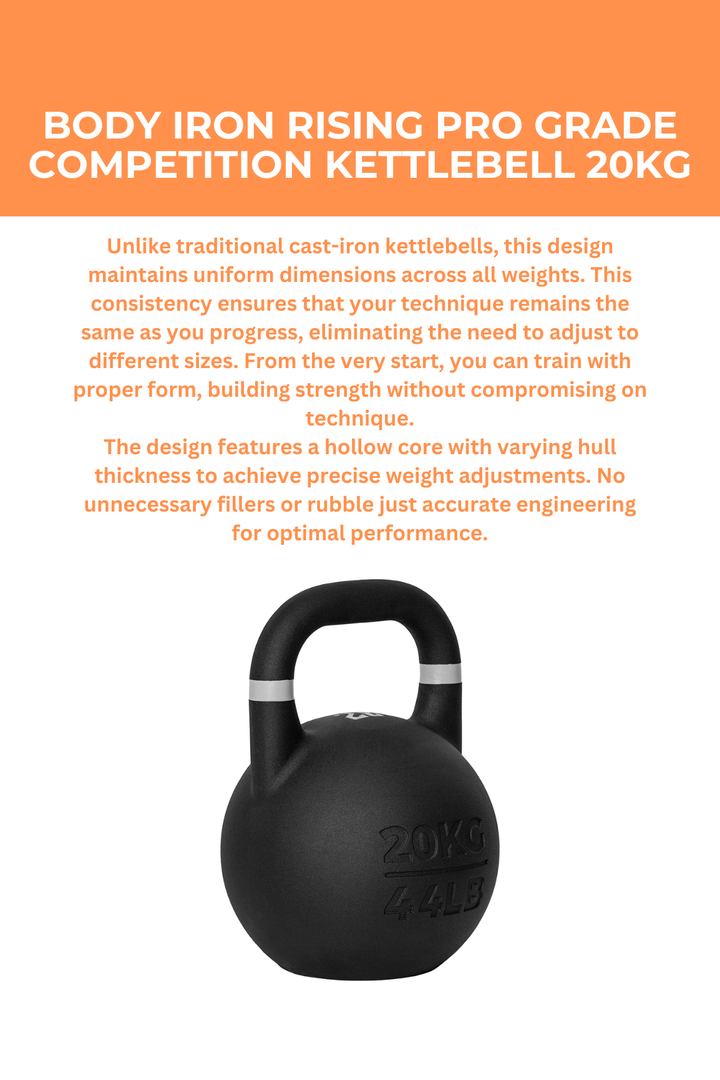Body Iron Rising Pro Grade Competition Kettlebell 20kg