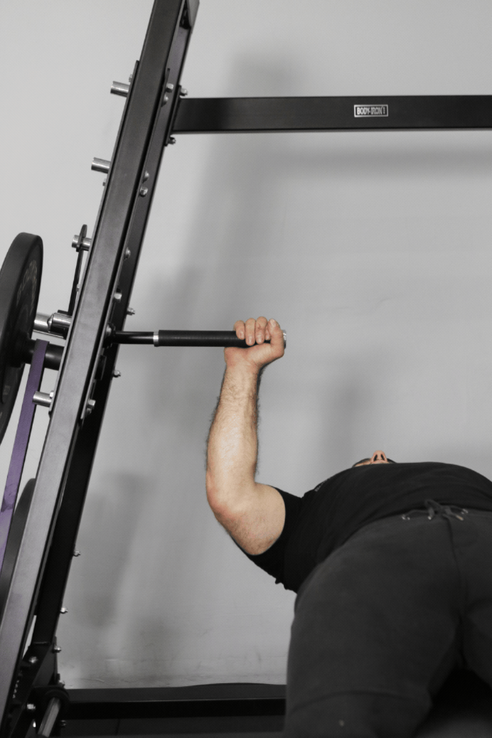 Bodyiron®  Commercial Power Smith Machine Dual System Bench Press