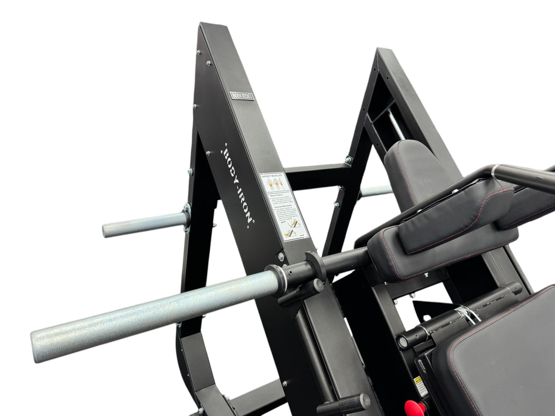 Body Iron Commercial Angled Leg Press & Hack Squat Pro LP8000