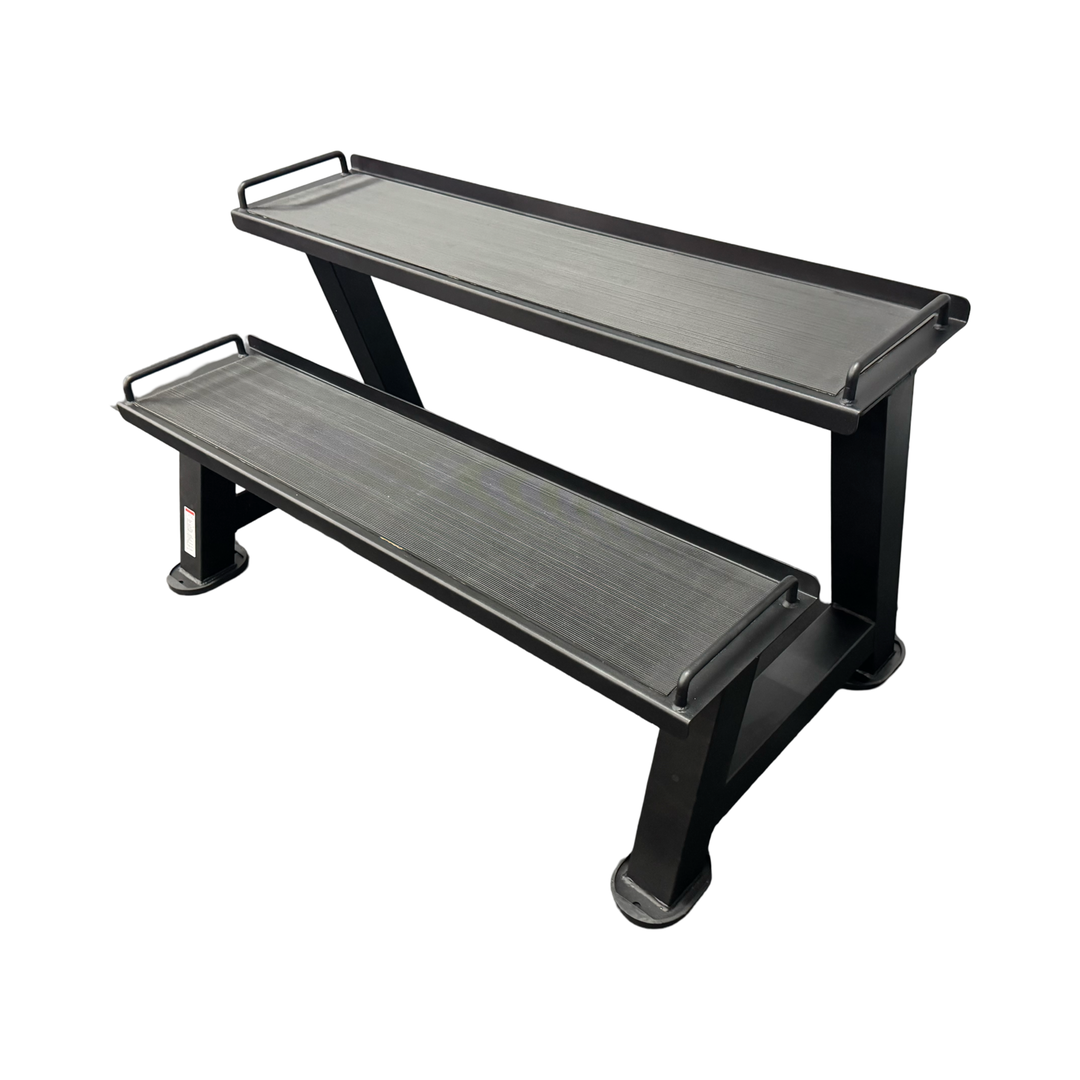 Body Iron Commercial Kettlebell Rack (2 Trays)