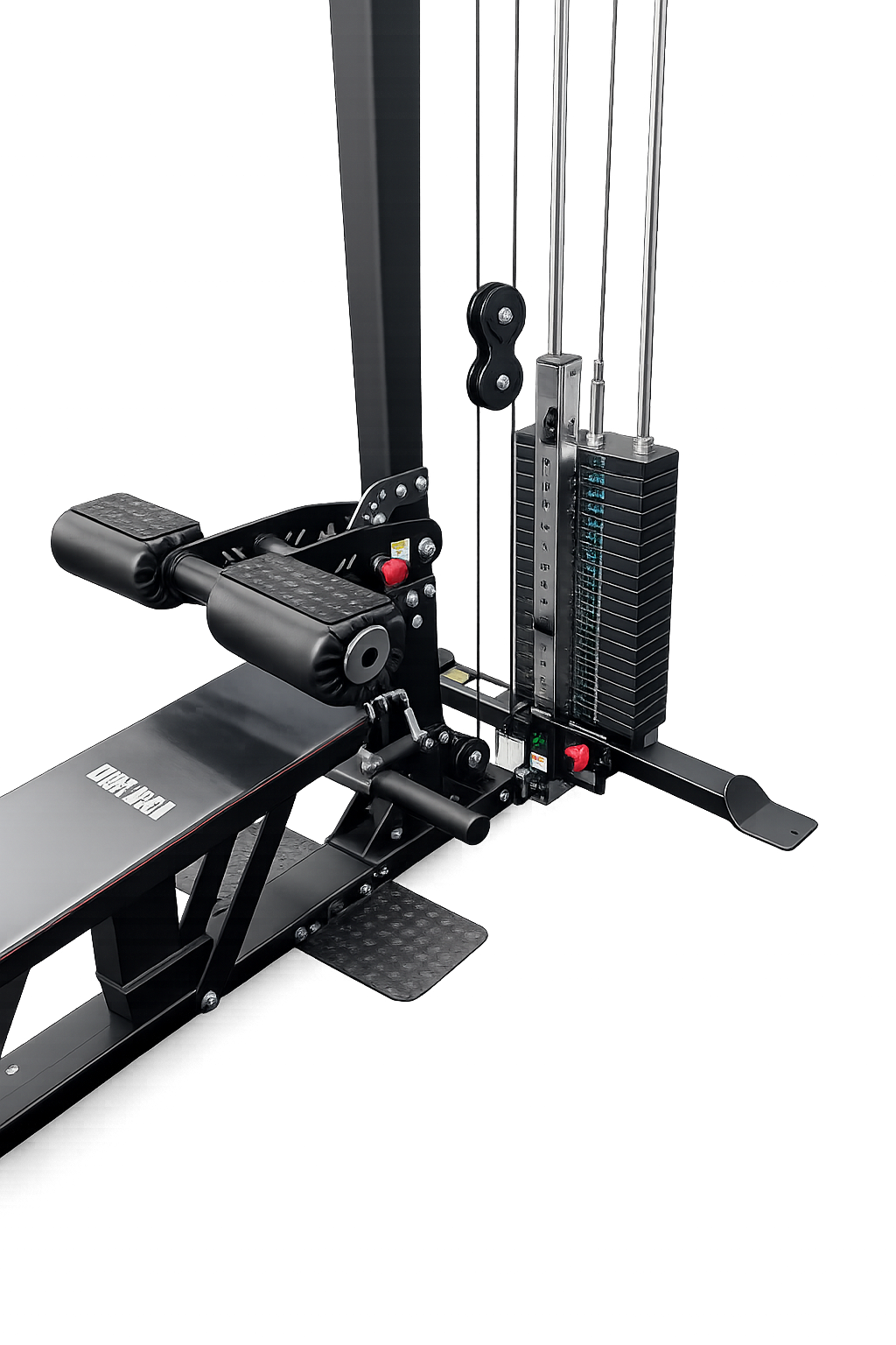 BodyIron® Commercial Lat Pull Down + FUNCTIONAL TRAINER FTB90 Combo