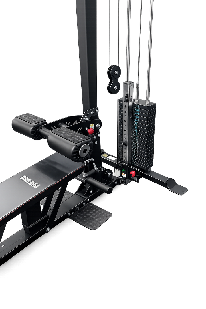 BodyIron® Commercial Lat Pull Down + FUNCTIONAL TRAINER FTB90 Combo