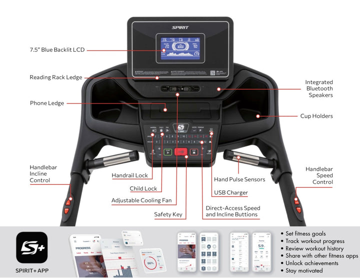 Spirit Treadmill SXT285V2