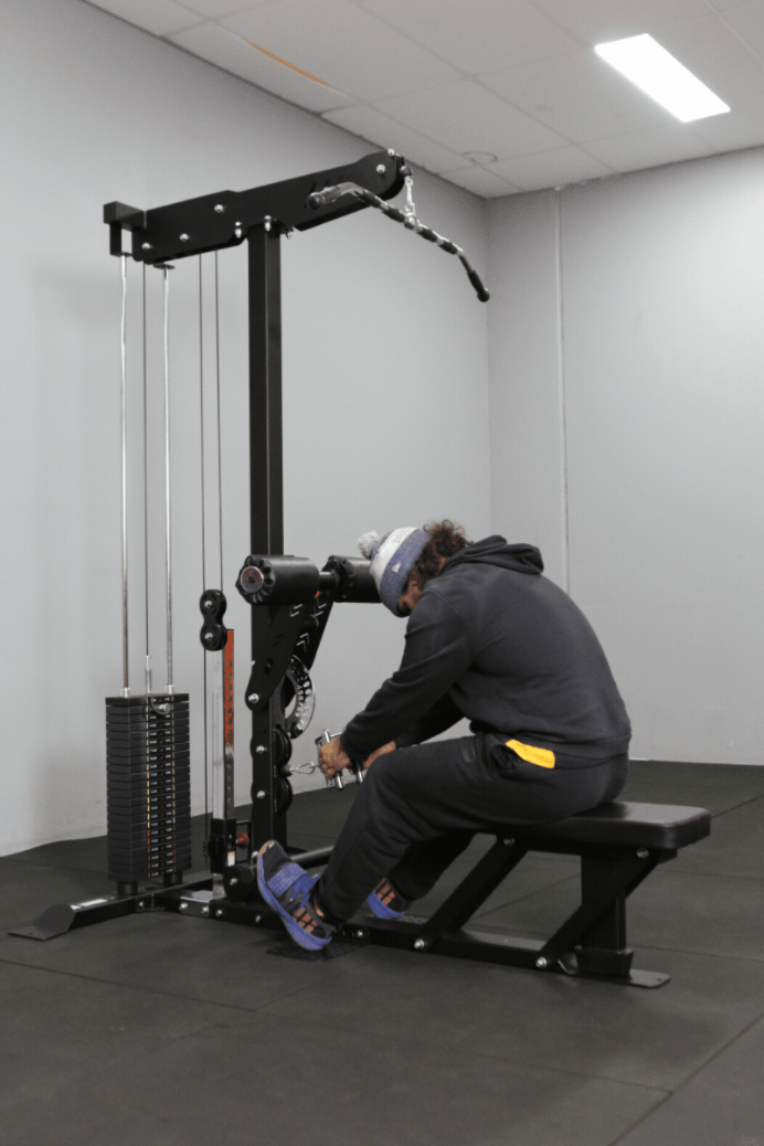 BodyIron® Commercial Lat Pull Down + FUNCTIONAL TRAINER FTB90 Combo