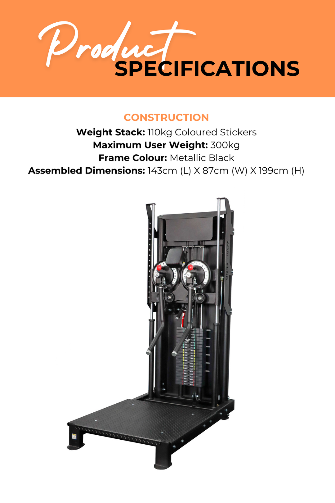 Body Iron Commercial Pro Standing Multi Flight