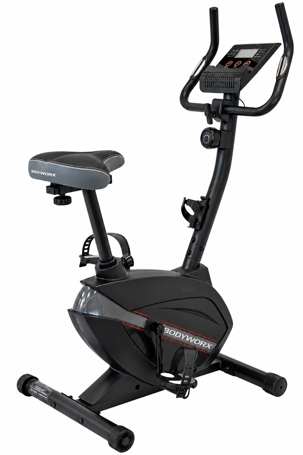 BodyWorx ABX210M Manual Upright Exercise Bike – 8 Level Resistance