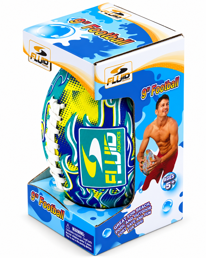 Wham-O Fluid 9" Football Beach, Pool & Outdoor Fun