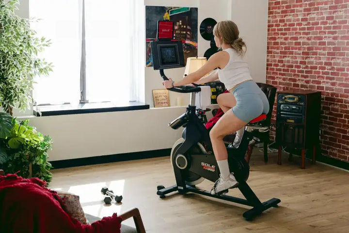 Sole SB1200 Training Cycle Spin Bike Entertainment