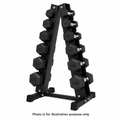 BodyIron® Vertical Hex Dumbbell Rack Set (2–12.5kg | 85kg Total)
