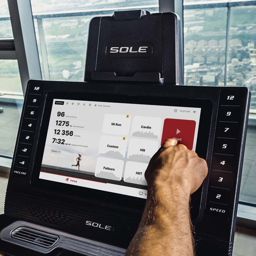 Sole F85 Entertainment Smart Folding Treadmill