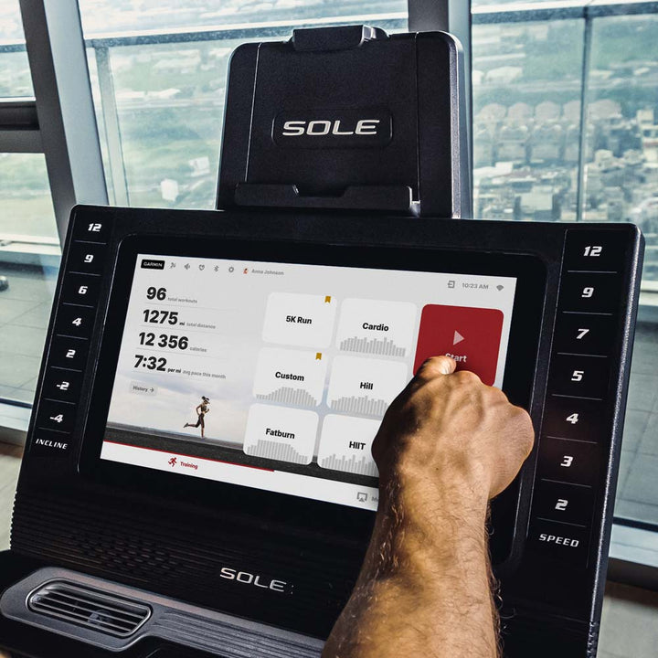 Sole F85 Entertainment Smart Folding Treadmill