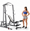 Marcy MPM5108 Deluxe Bench & Rack Combo