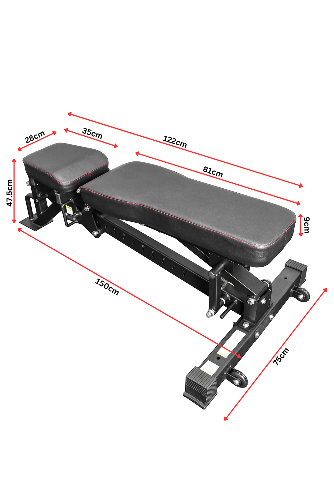 Body Iron Commercial Adjustable Bench 530MB