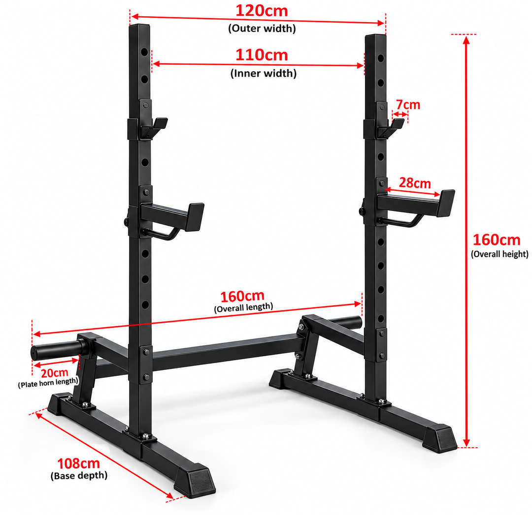 BodyIron® Multi-Press Squat Rack MPX100