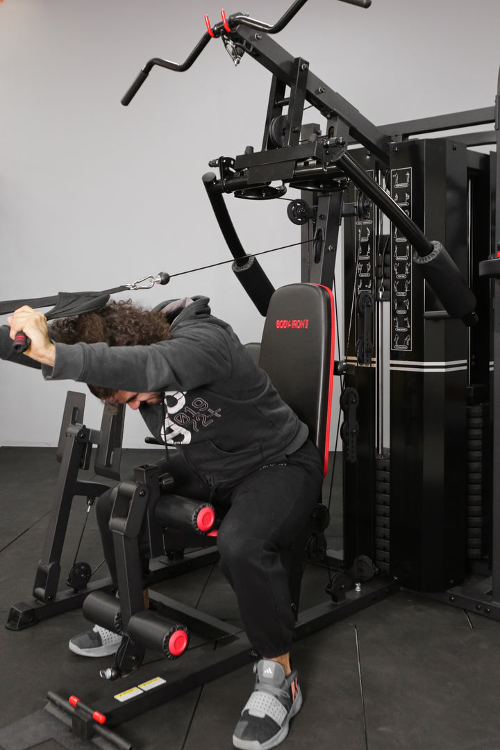 Body Iron BHG9000 Ultimate 5-Station Multi Home Gym Trainer