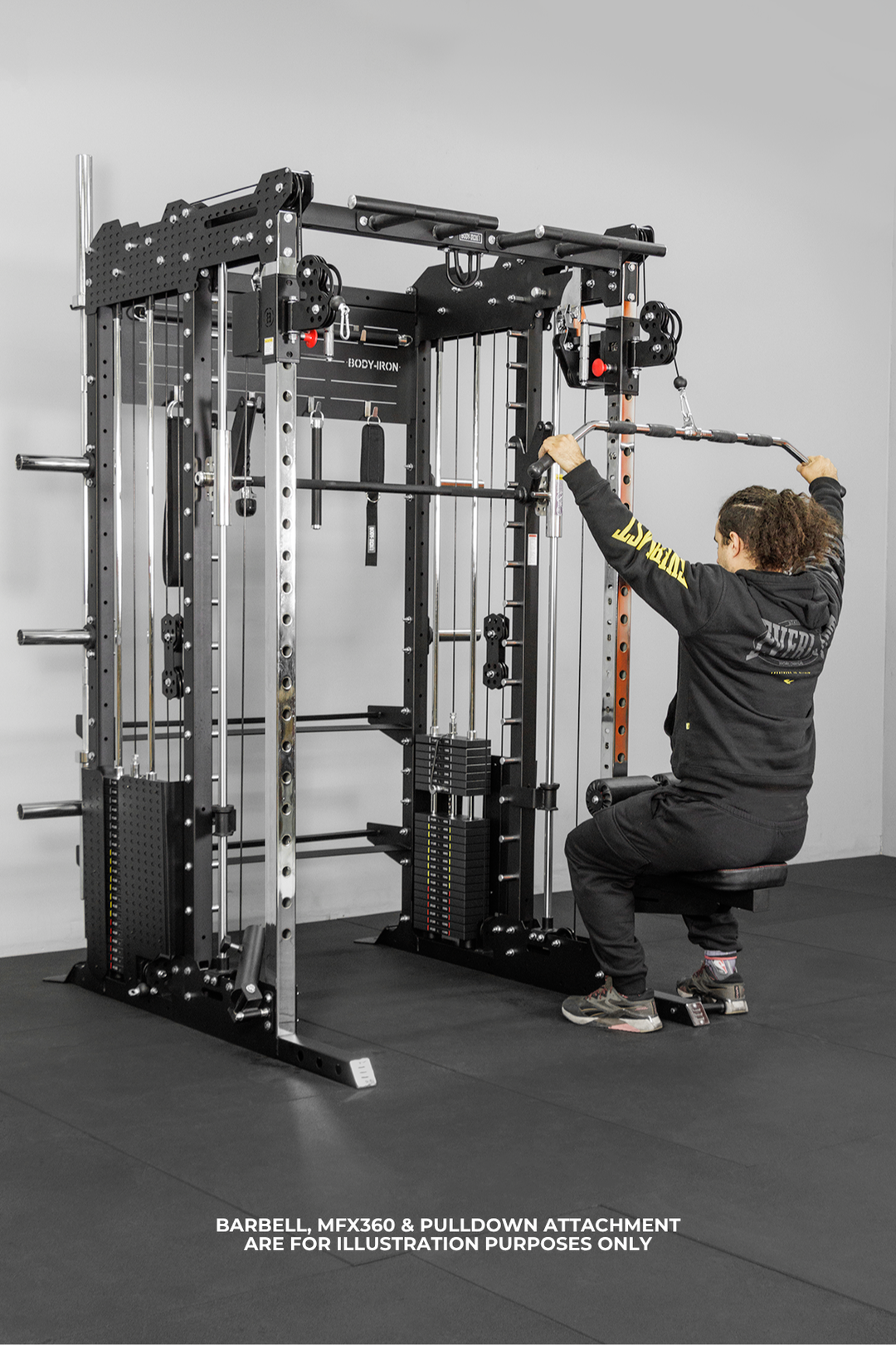 Body Iron Lat Pulldown Seat Attachment (FT750) (FT1000) (MFX360)