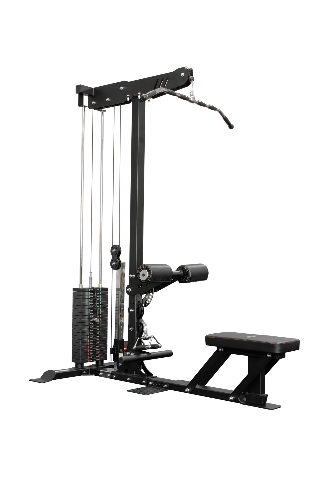 BodyIron® Commercial Lat Pulldown & Seated Row Machine – 110kg