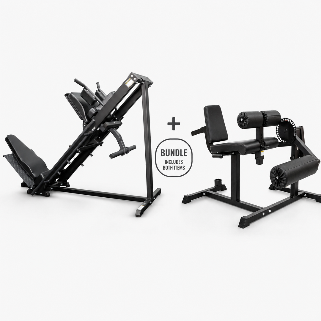 Leg Press & Hack Squat & Leg Extension & Curl Combo