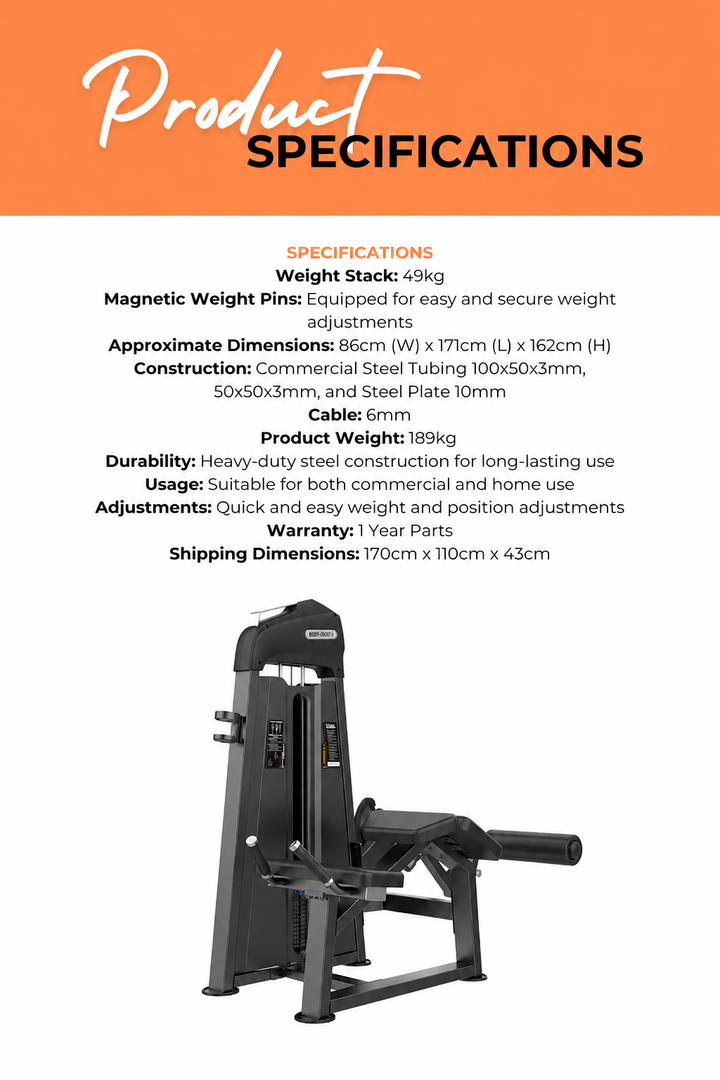 Commercial Pro Prone Leg Curl