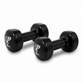 Bodyworx Vinyl Dumbbell 6 kg Black (2 Qty)