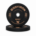 BodyIron® X 20kg Premium Bumper Plate Pair