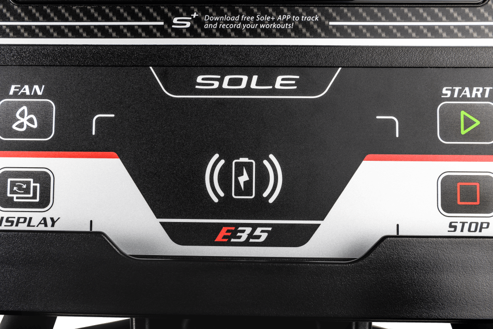 Sole E35 Elliptical Cross Trainer Entertainment