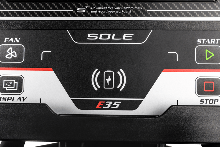 Sole E35 Elliptical Cross Trainer Entertainment