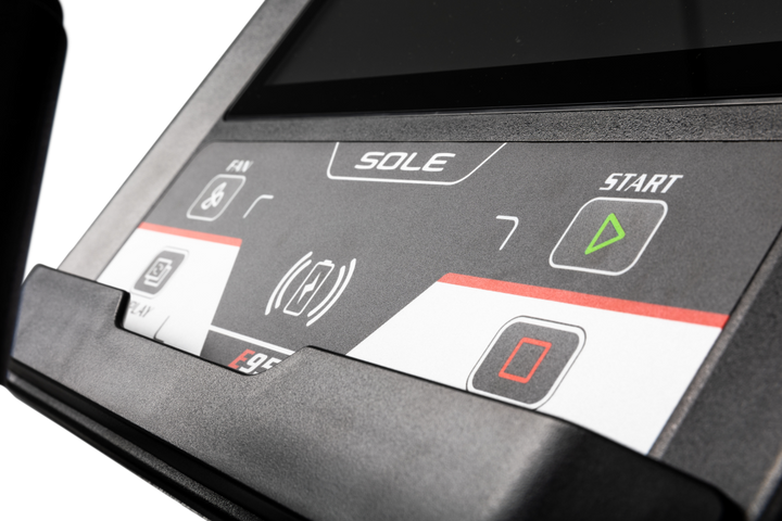 Sole E95 Elliptical Cross Trainer Entertainment