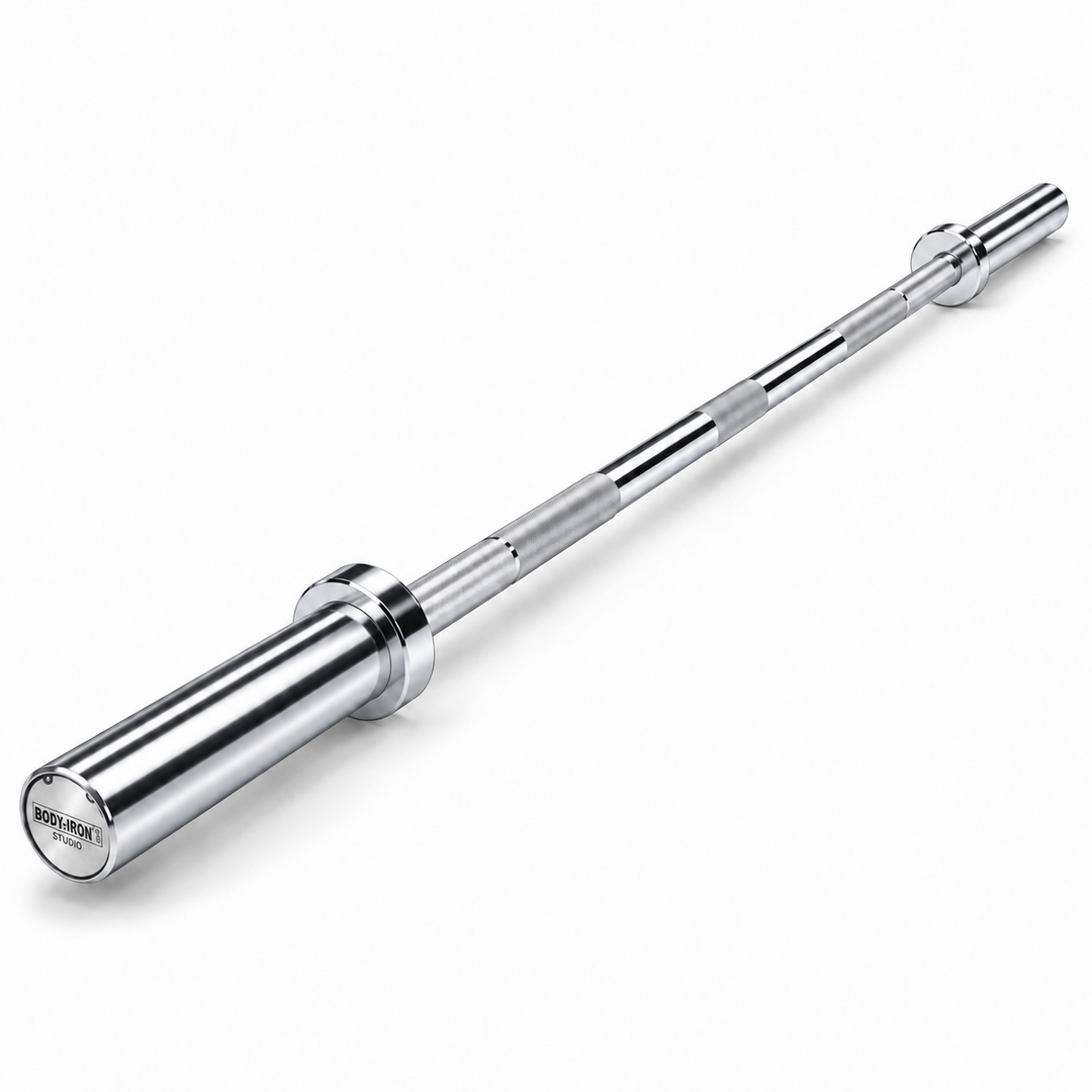 BodyIron® 7ft Studio Commercial Olympic Barbell