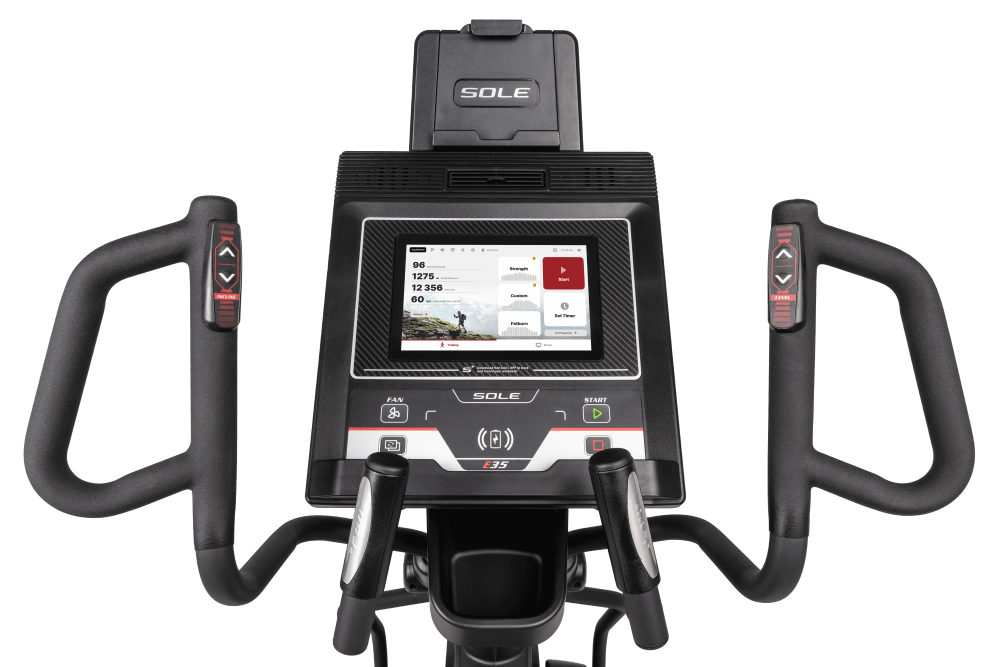 Sole E35 Elliptical Cross Trainer Entertainment