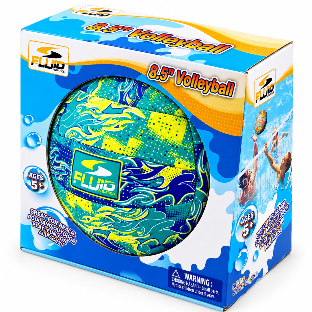 Wham-O Fluid 8.5" Volleyball  Beach, Pool & Outdoor Fun