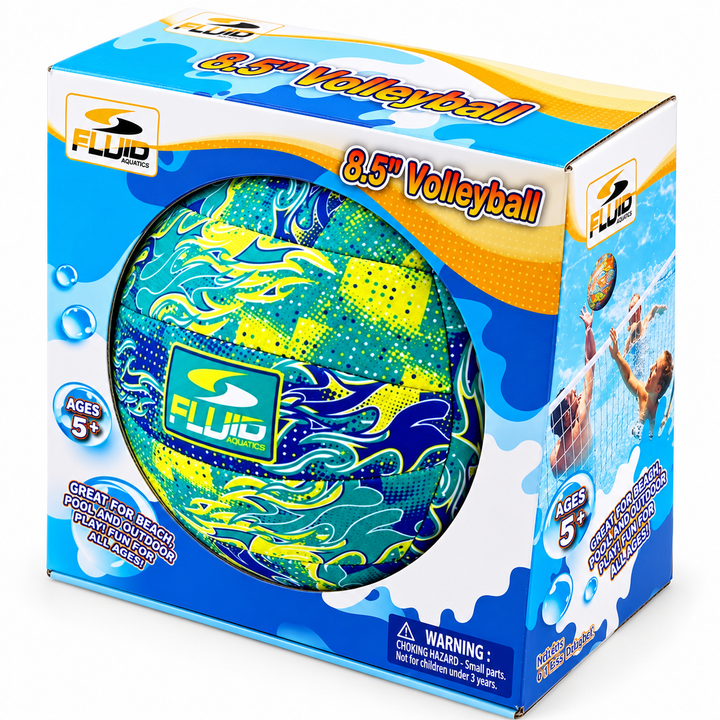 Wham-O Fluid 8.5" Volleyball  Beach, Pool & Outdoor Fun