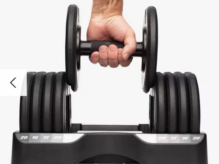 ProForm Adjustable Dumbbells 20kg Pair | 4kg–20kg Adjustable Dumbbell Set