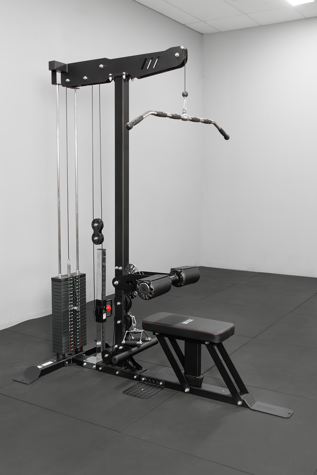 BodyIron® Commercial Lat Pull Down + FUNCTIONAL TRAINER FTB90 Combo