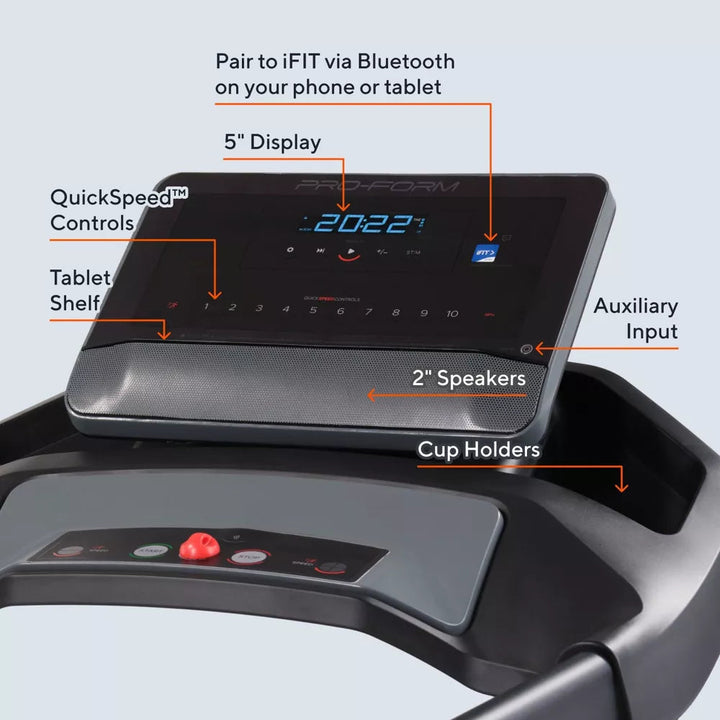 ProForm Complete Home Gym Package – Sport TL Treadmill + Carbon Bench + 40kg Adjustable Dumbbells