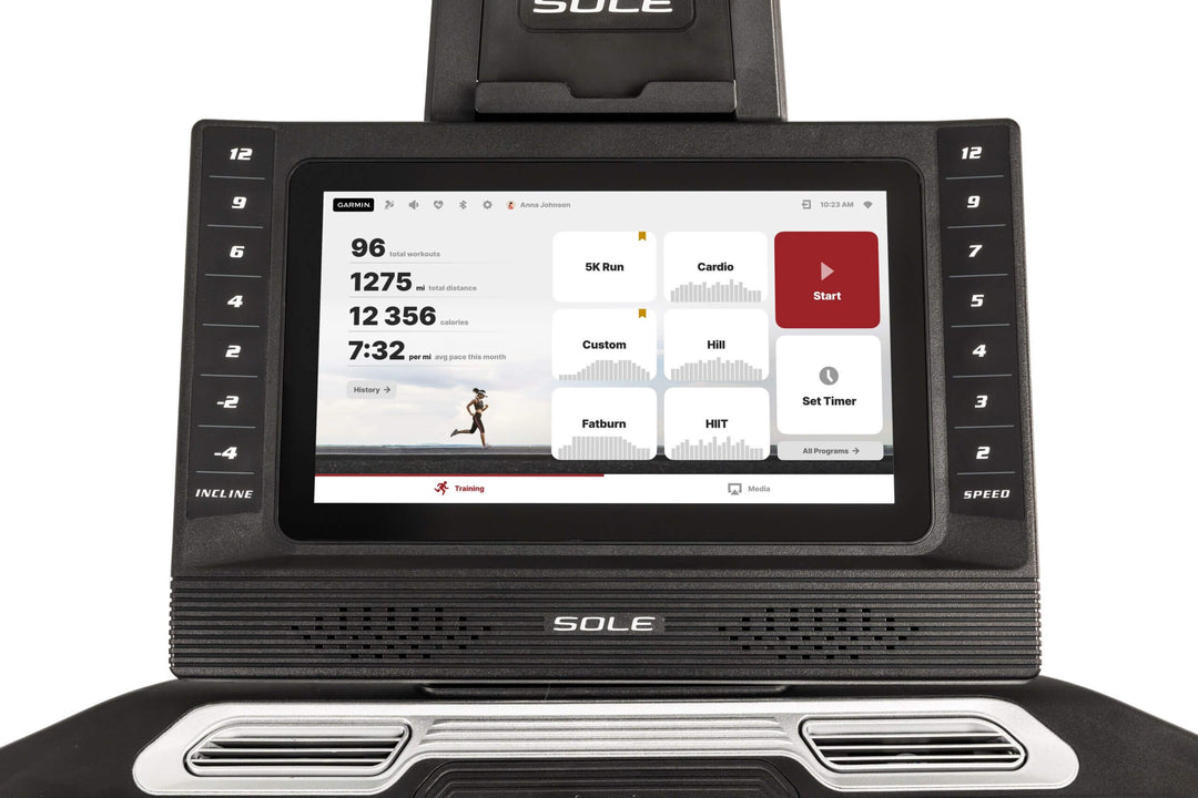 Sole F85 Entertainment Smart Folding Treadmill